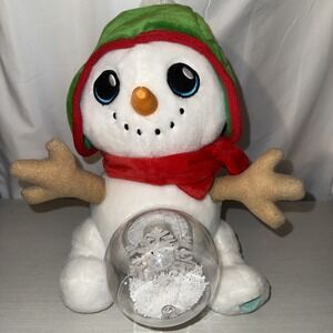 Christmas Animated  Musical Light Up "Let it Snow" Snowman Plush